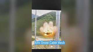 Malla anti-cable para drones, material galvanizado de 4 mm a 6 mm