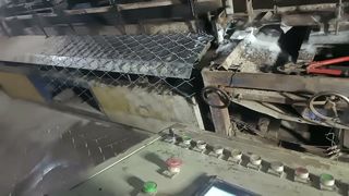 Chain Link Mesh Making Process #ChainWire #ChainLink #Diamond  #ChainLinkWire #Fencing