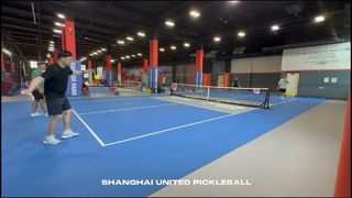 Pickleball Net Set Player Match