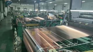 Copper Weave Machine weaving Process #WovenWireMesh  #WovenMesh #WovenCloth