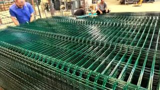 3D Bending Fencing Installation