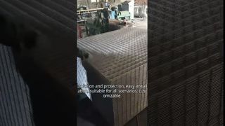 Welded Wire Mesh Welding Process    #WeldedWireMesh #WeldedMesh #WeldedMachine