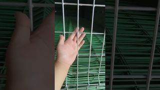 V Shape Curved Wire Mesh Fencing #WireMeshFencing #fencing