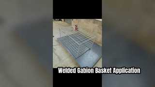 Welded Gabion Box Application
